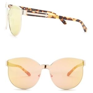 Karen Walker Mirrored Cat Eye Sunglasses